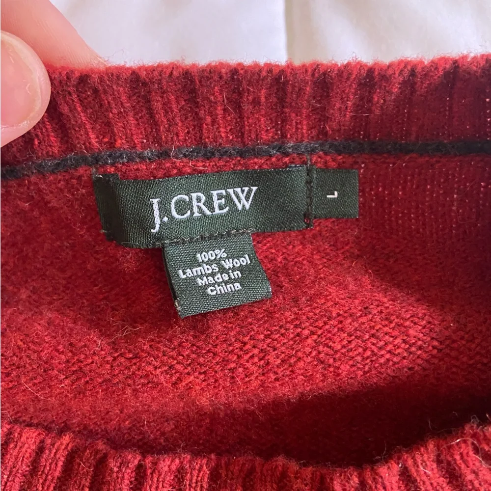 100% Lamb’s Wool J Crew Sweater
